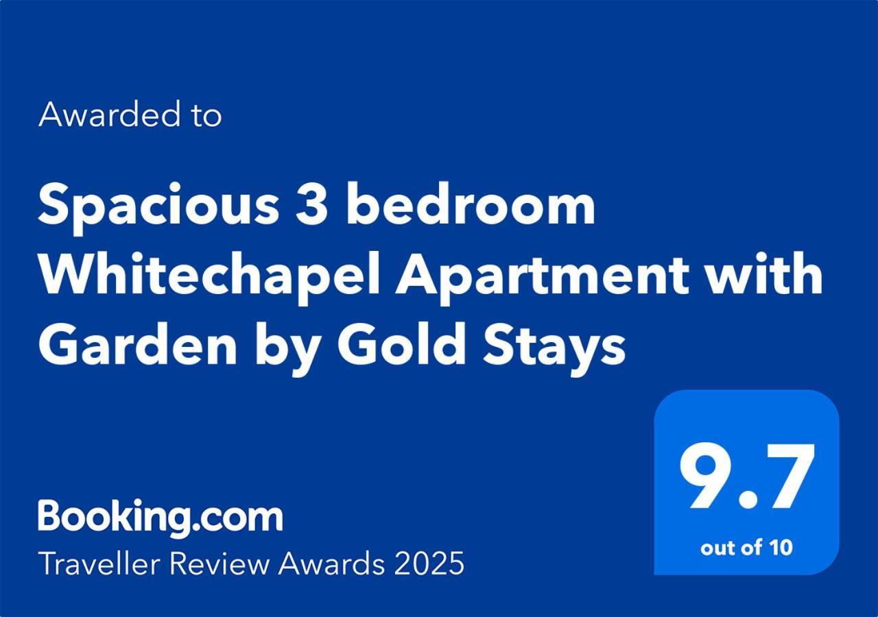 Appartamento Spacious 3 Bedroom Whitechapel With Garden By Gold *